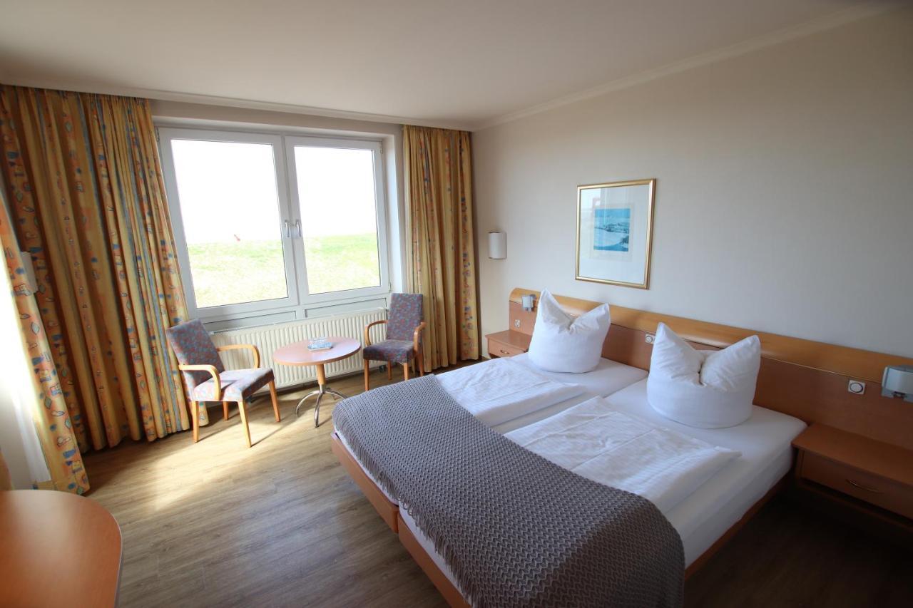 Strandhotel Dagebuell Direkt An Der Nordsee Bagian luar foto