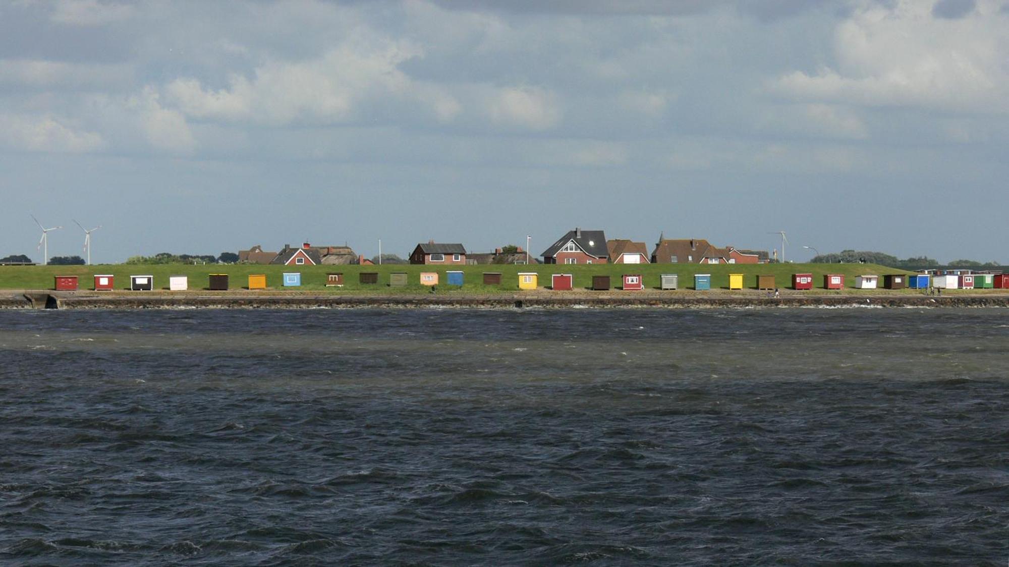 Strandhotel Dagebuell Direkt An Der Nordsee Bagian luar foto