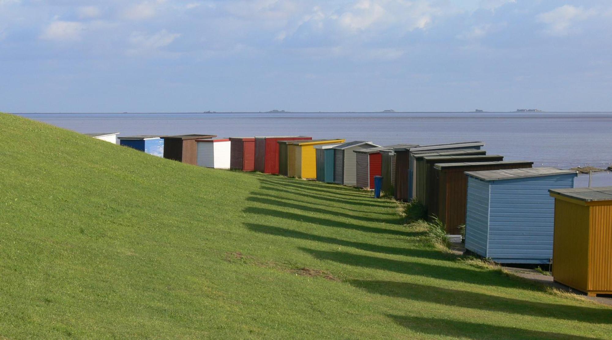 Strandhotel Dagebuell Direkt An Der Nordsee Bagian luar foto
