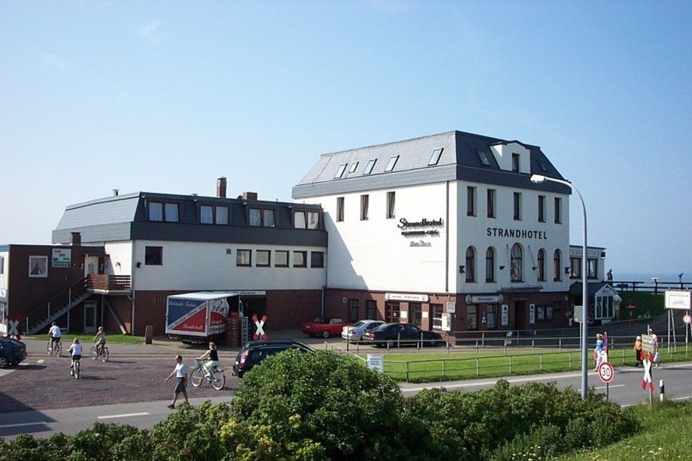 Strandhotel Dagebuell Direkt An Der Nordsee Bagian luar foto