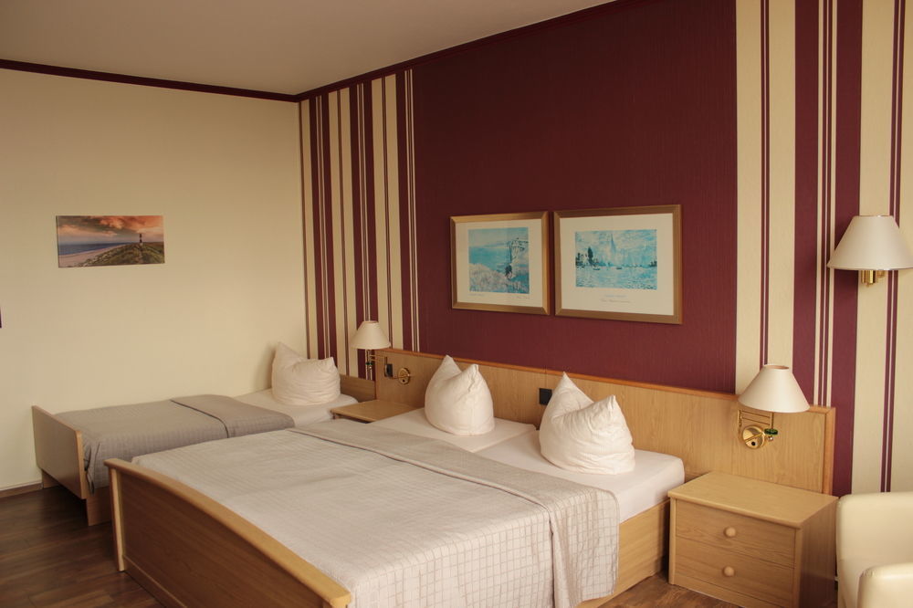 Strandhotel Dagebuell Direkt An Der Nordsee Bagian luar foto